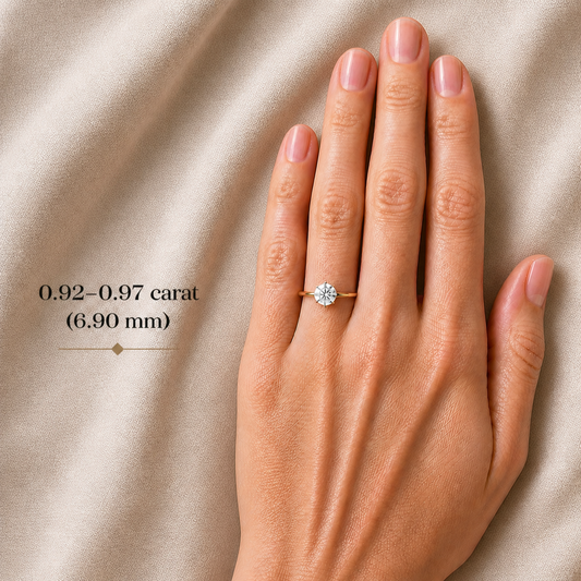 0.98-1.05 ct, Laboratory Grown Diamond